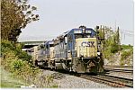 CSX train at CP Belt, Reading, PA